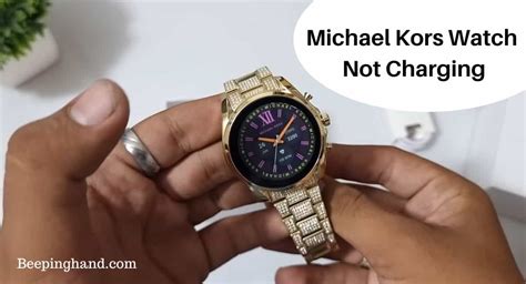 my michael kors watch won't charge|My Michael Kors watch got very hot and was not charging, what .